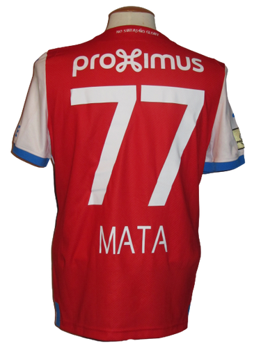 Club Brugge 2018-19 Away shirt MATCH ISSUE/WORN #77 Clinton Mata