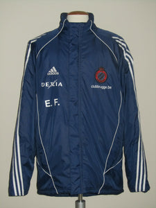 Club Brugge 2005-06 Bench coat ISSUE/WORN Emilio Ferrera