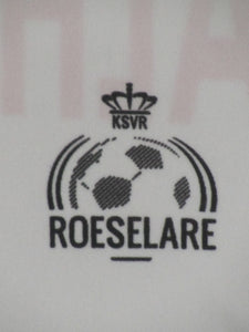 KSV Roeselare 2014-15 Home shirt L *signed*