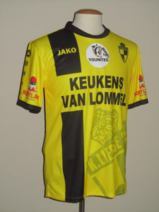 Lierse Kempenzonen 2020-21 Home shirt MATCH ISSUE #41 Raf Meukens *signed*