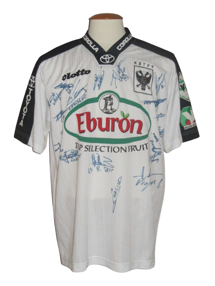 Sint-Truiden VV 1998-99 Away shirt MATCH ISSUE/WORN #18