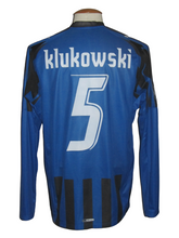 Load image into Gallery viewer, Club Brugge 2007-08 Home shirt MATCH ISSUE/WORN UEFA Cup #5 Michael Klukowski vs Brann Bergen