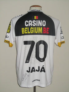 KSC Lokeren 2015-16 Home shirt #70 Jajá Coelho *signed*