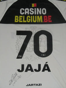 KSC Lokeren 2015-16 Home shirt #70 Jajá Coelho *signed*