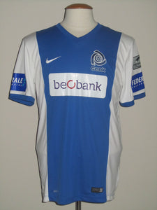 KRC Genk 2014-15 Home shirt #19 Thomas Buffel