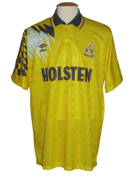 1991 1992 Tottenham Hotspur Umbro Away Jersey