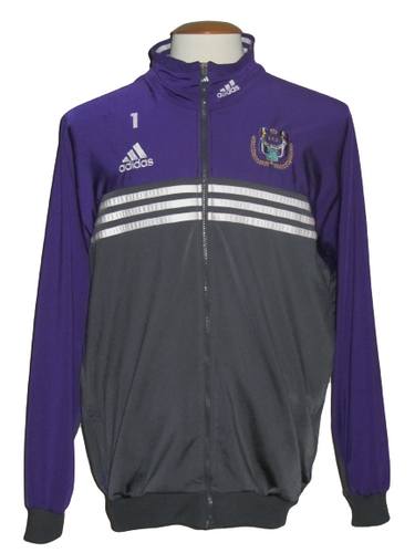 RSC Anderlecht 1999-00 Training jacket PLAYER ISSUE #1 Filip De Wilde