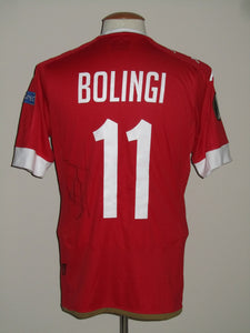 Standard Luik 2016-17 Home shirt MATCH ISSUE Europa League #11 Jonathan Bolingi