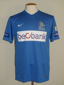 KRC Genk 2015-16 Home shirt MATCH ISSUE/WORN #31 Leon Bailey