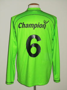 RCS Charleroi 2009-10 Away shirt MATCH ISSUE #6 Mohamed Chakouri