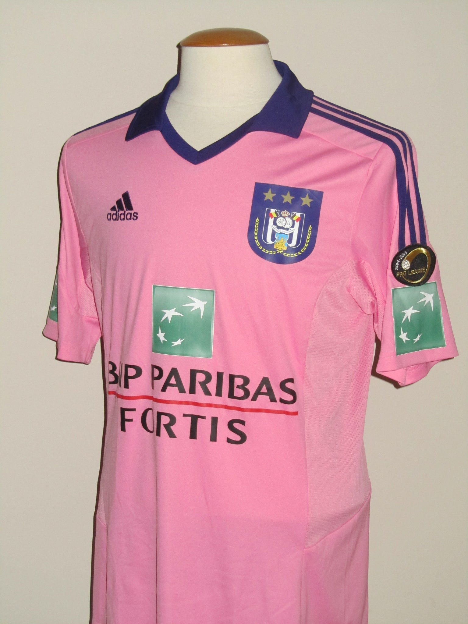 RSC Anderlecht 15/16 football shirt trikot adidas jersey Belgium