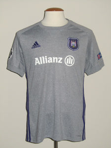 RSC Anderlecht 2017-18 Away shirt Champions League M *mint*