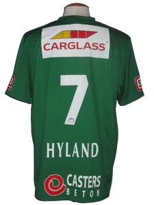 KRC Genk 2012-13 Away shirt #7 Khaleem Hyland