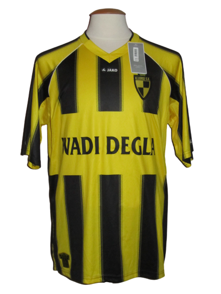 2014-15 K.Lierse S.K Match Issue Home Shirt Curto #58