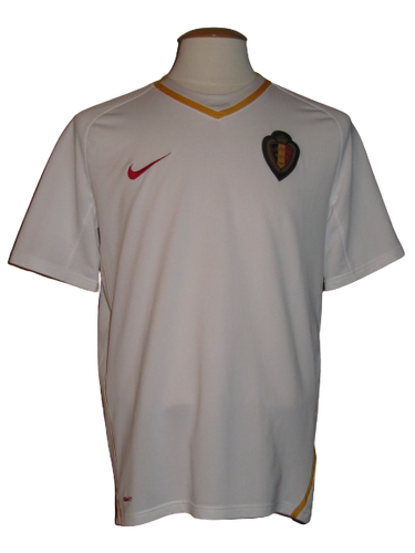 Rode Duivels 2008-10 Qualifiers Away shirt M