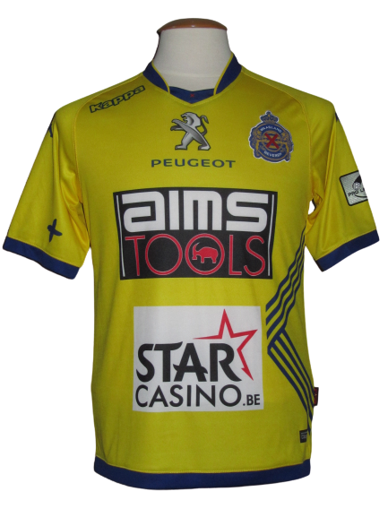 Waasland Beveren 2015-16 Home shirt MATCH WORN #33 Arthur Irawan